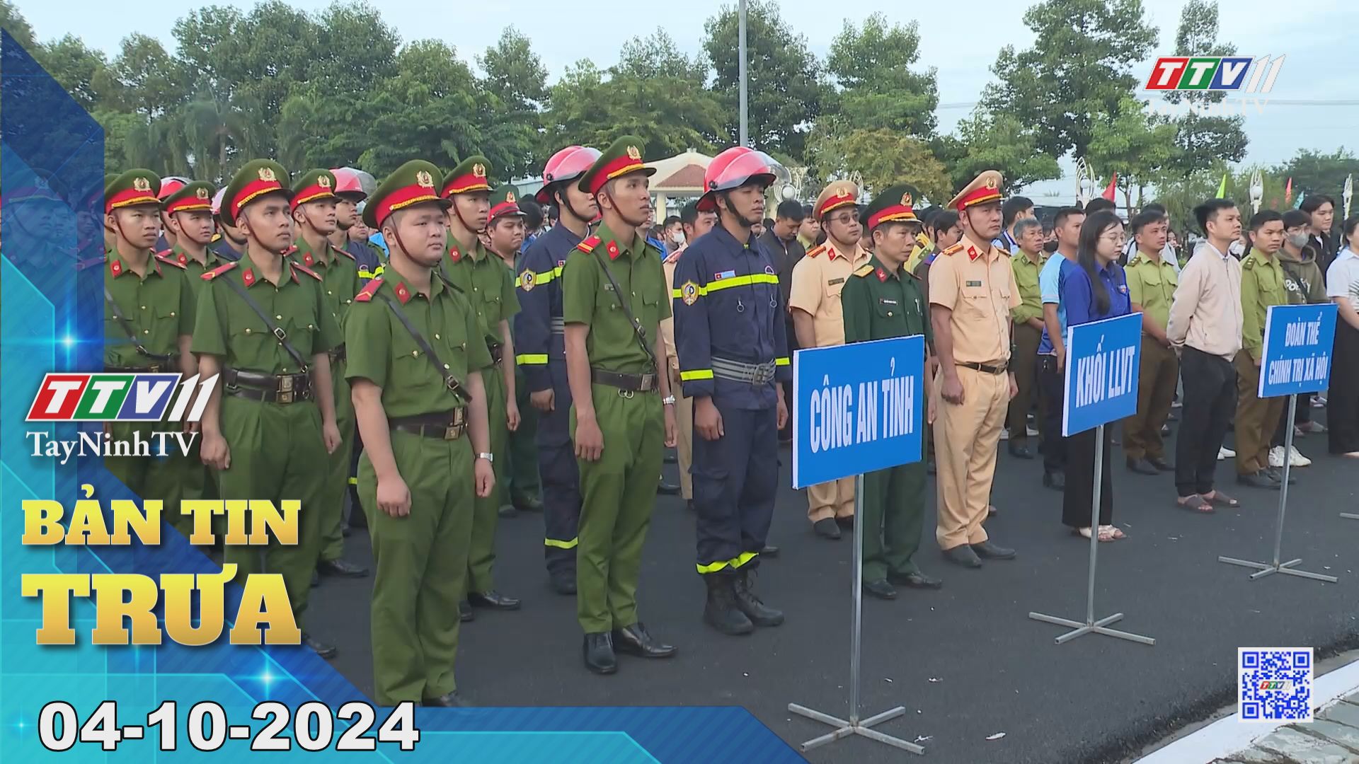 Bản tin trưa 04-10-2024 | Tin tức hôm nay | TayNinhTV